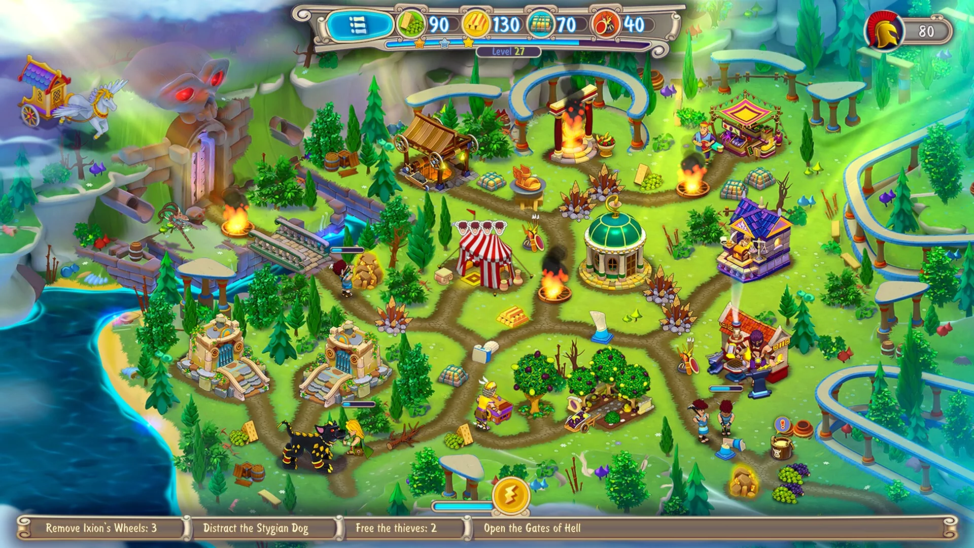 Изображение игры: Hermes: Tricks of Thanatos