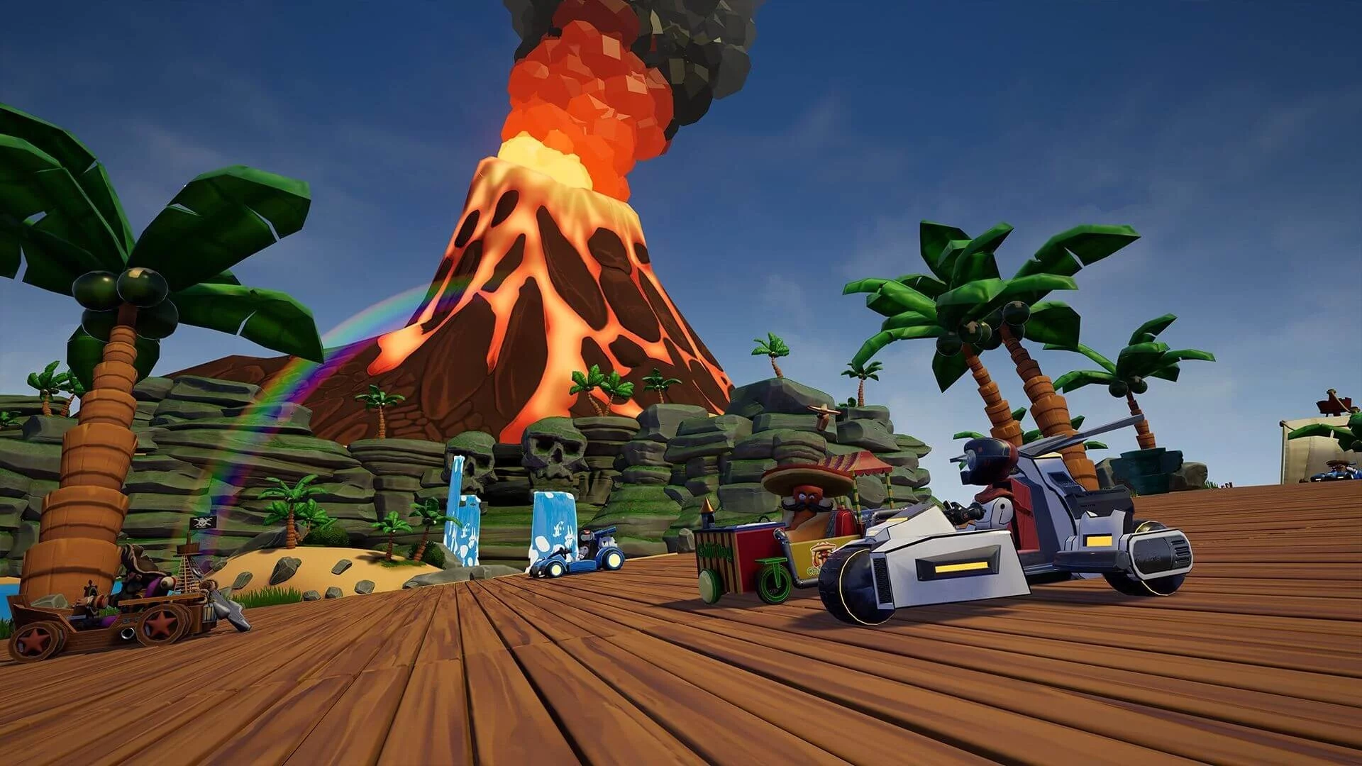 Изображение игры: Galaxy Kart VR