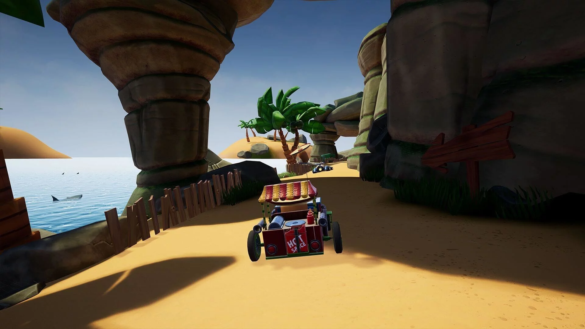 Изображение игры: Galaxy Kart VR