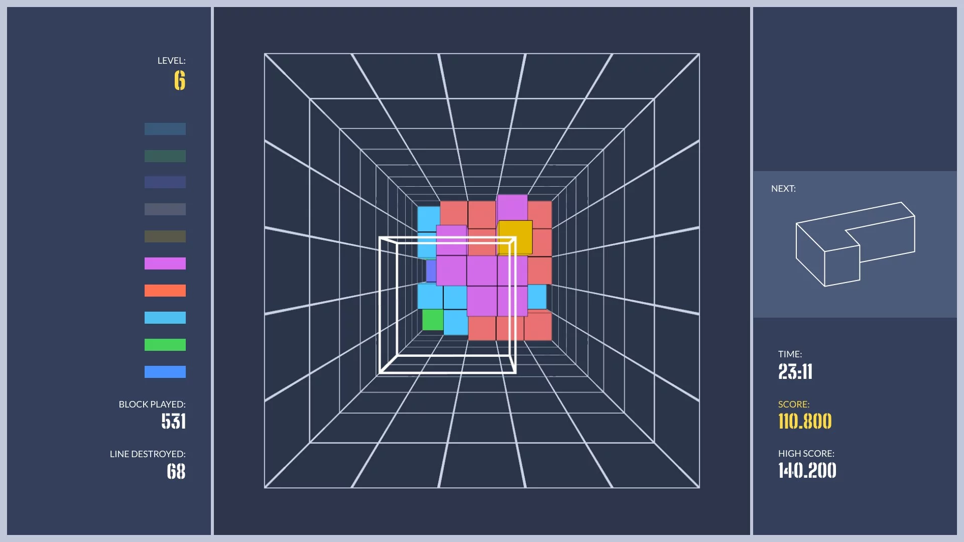 Изображение игры: TETRIX 3D