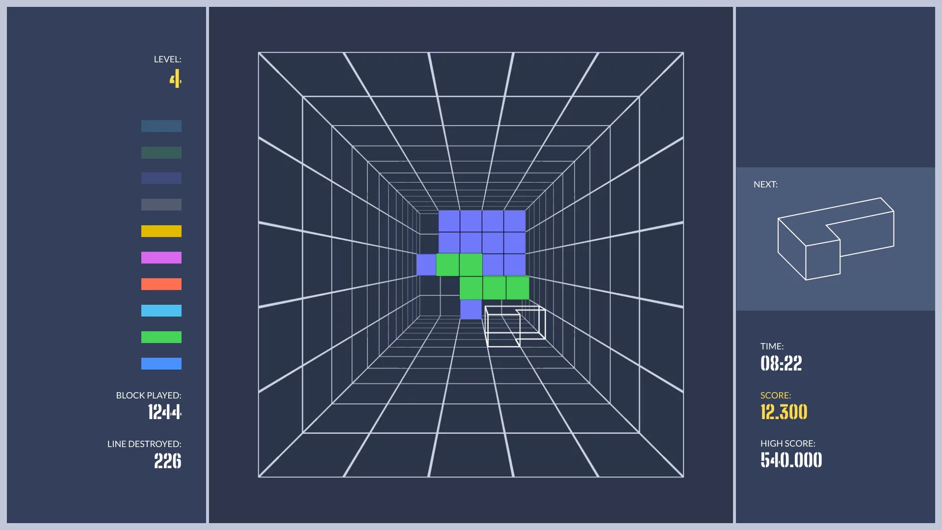 Изображение игры: TETRIX 3D