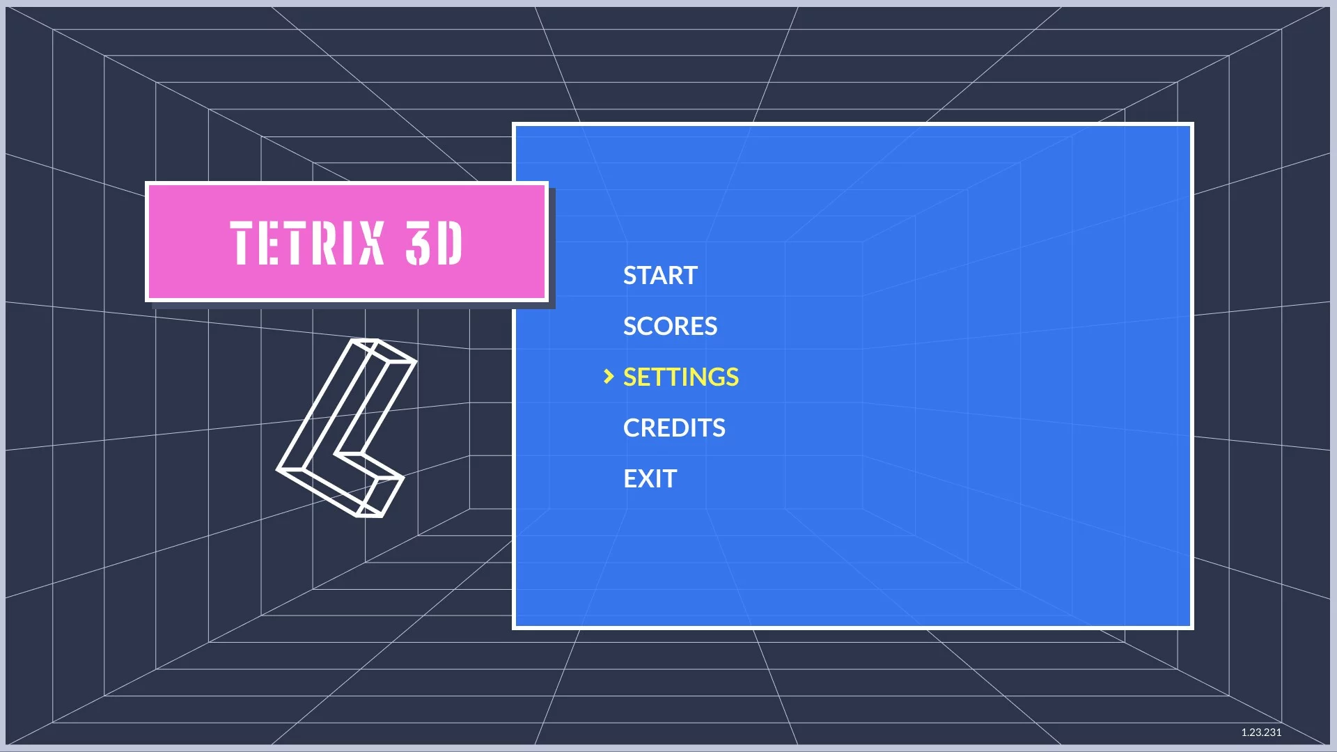 Изображение игры: TETRIX 3D