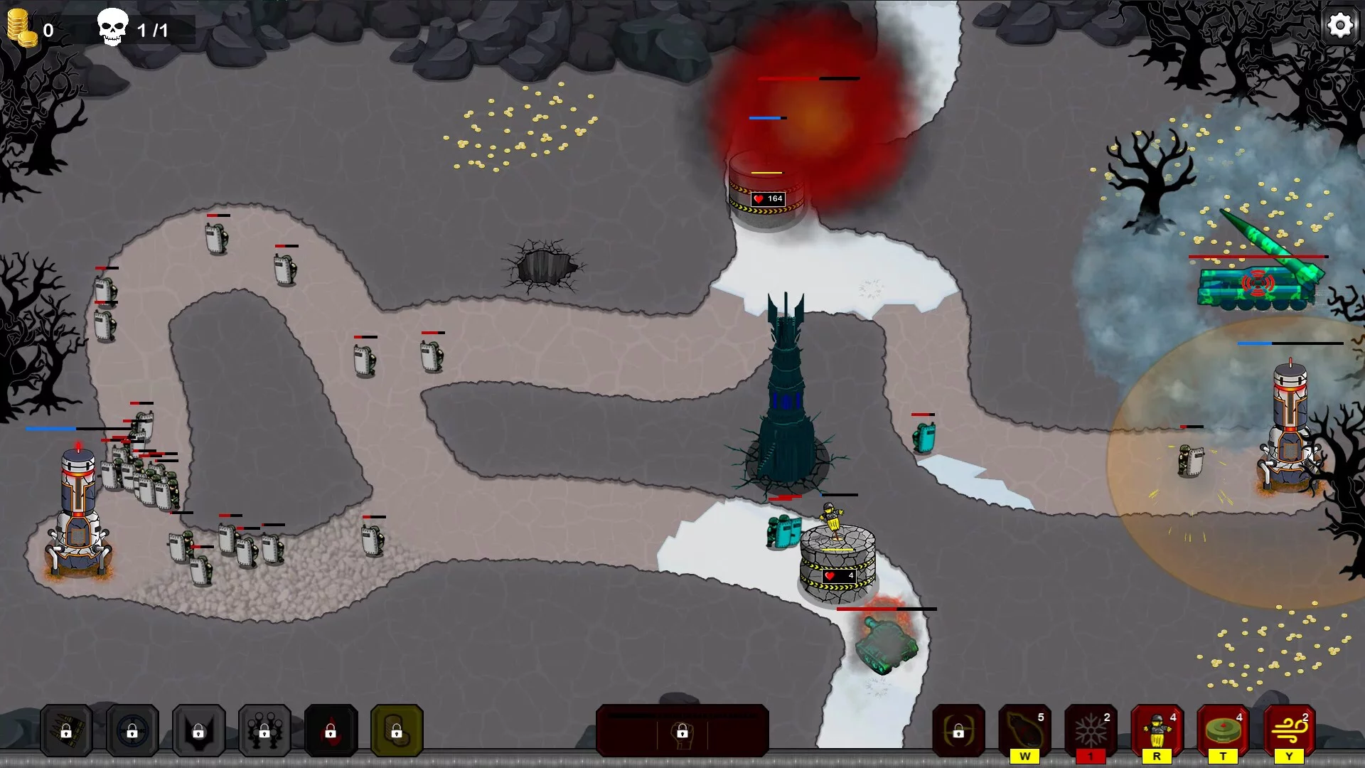 Изображение игры: Unholy Alliance - Tower Defense