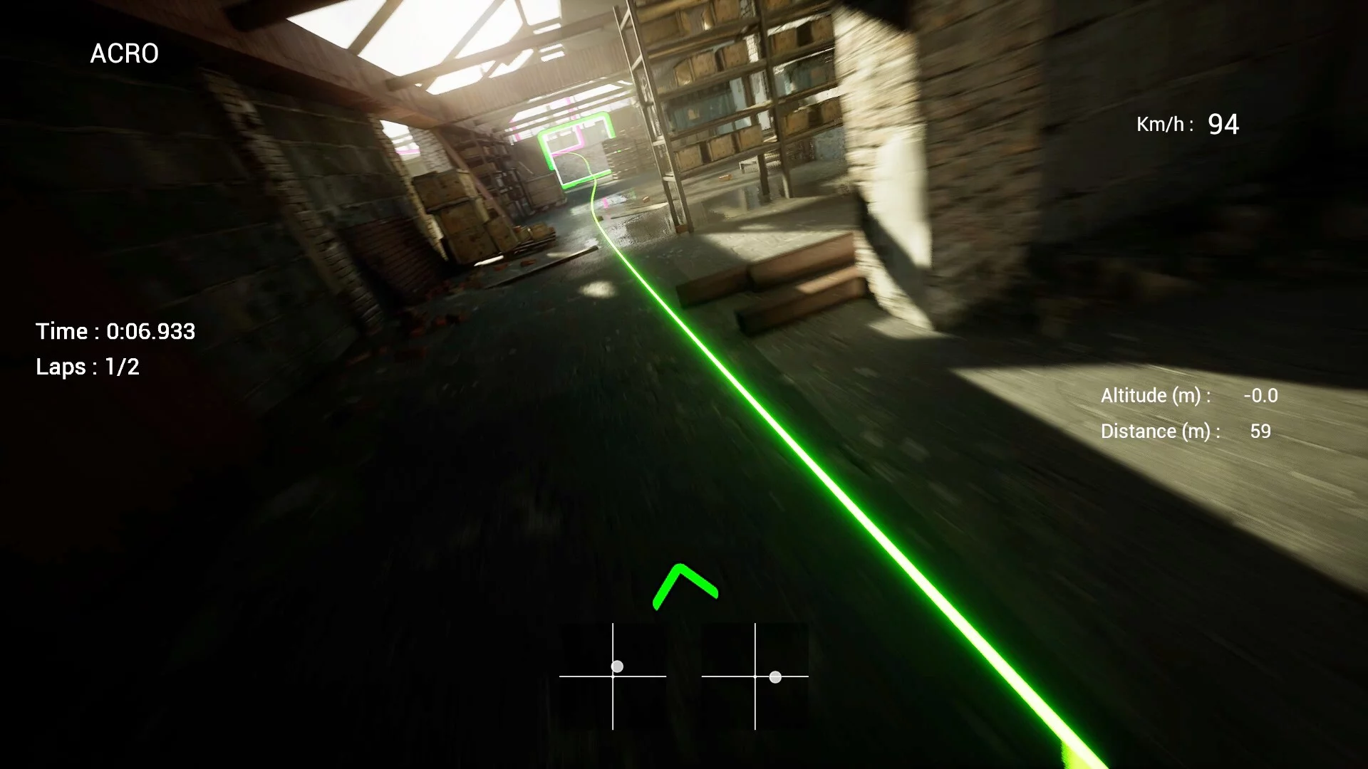 Изображение игры: Uncrashed: FPV Drone Simulator