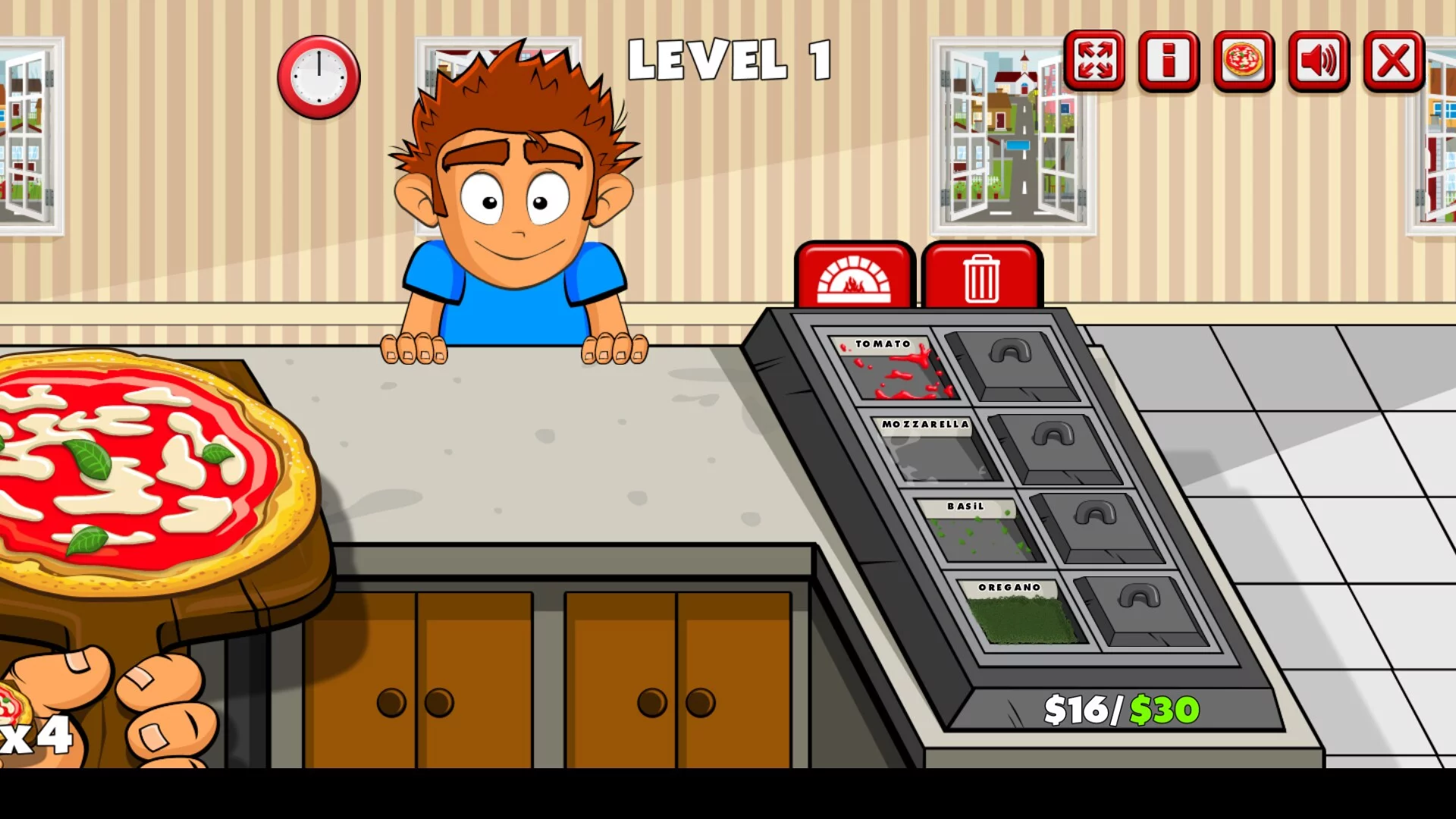 Изображение игры: Pizza Party