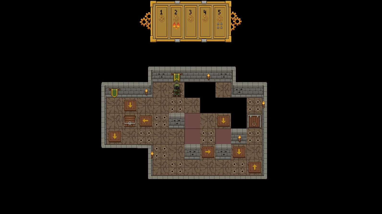 Изображение игры: Clockwork Dungeon
