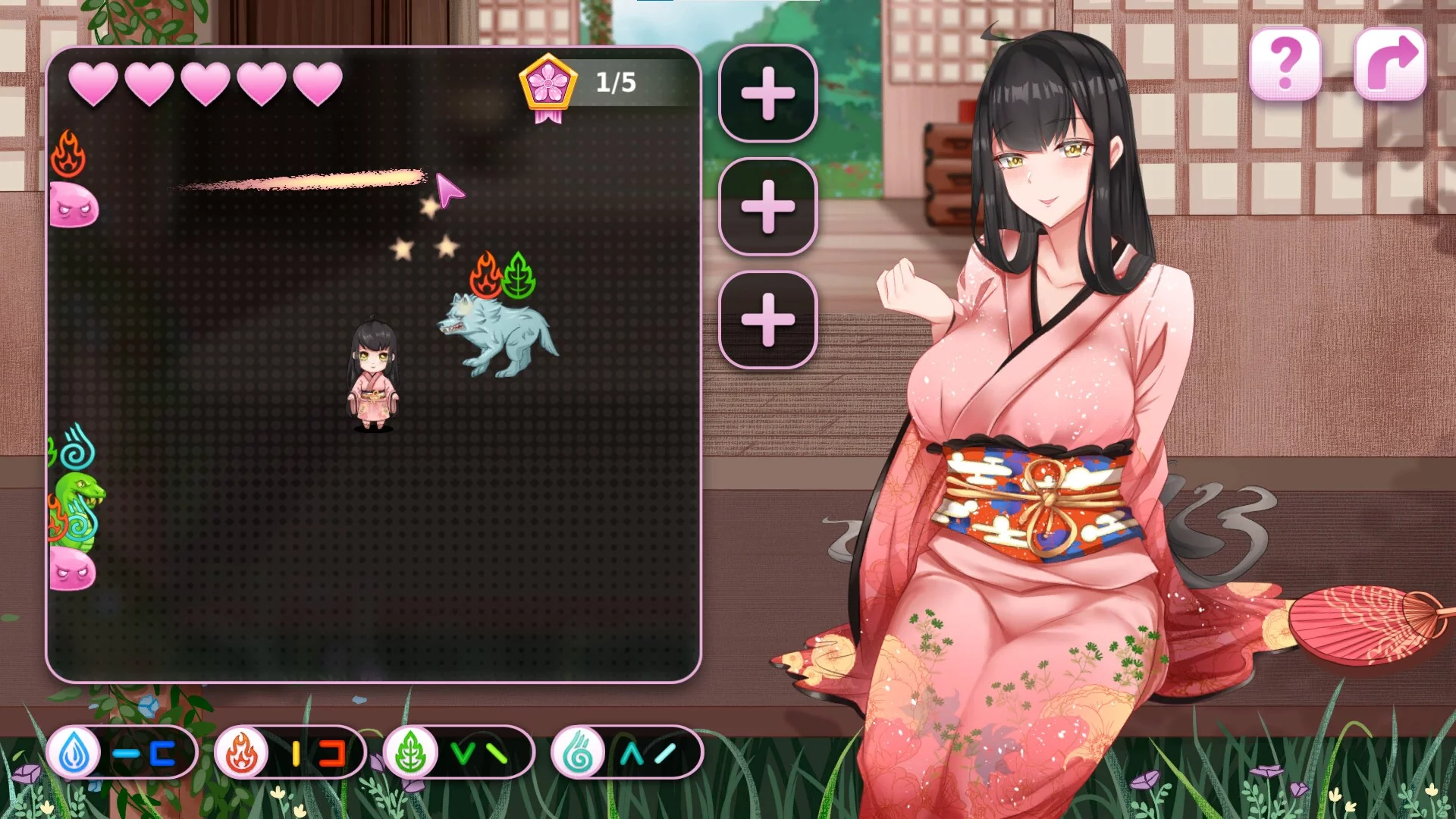Изображение игры: Horny Sekai