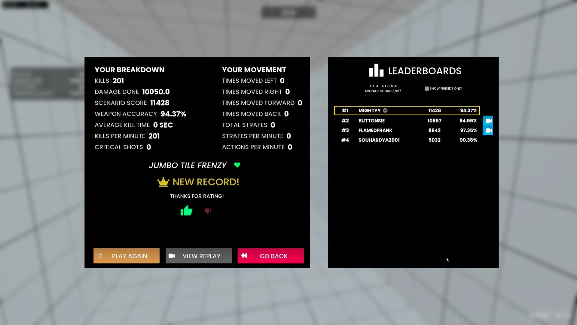 Изображение игры: Mightyy's FPS Aim Trainer