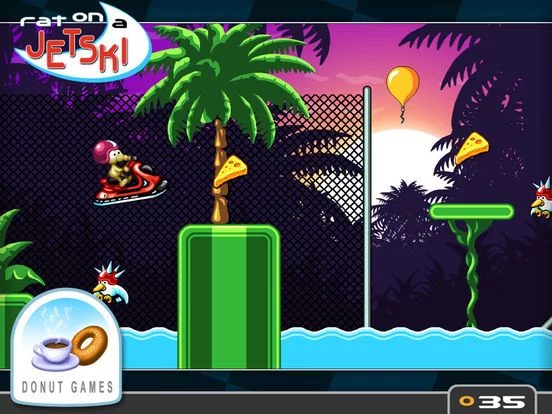 Изображение игры: Rat On A Jet Ski