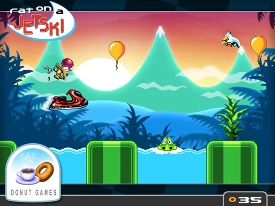 Изображение игры: Rat On A Jet Ski