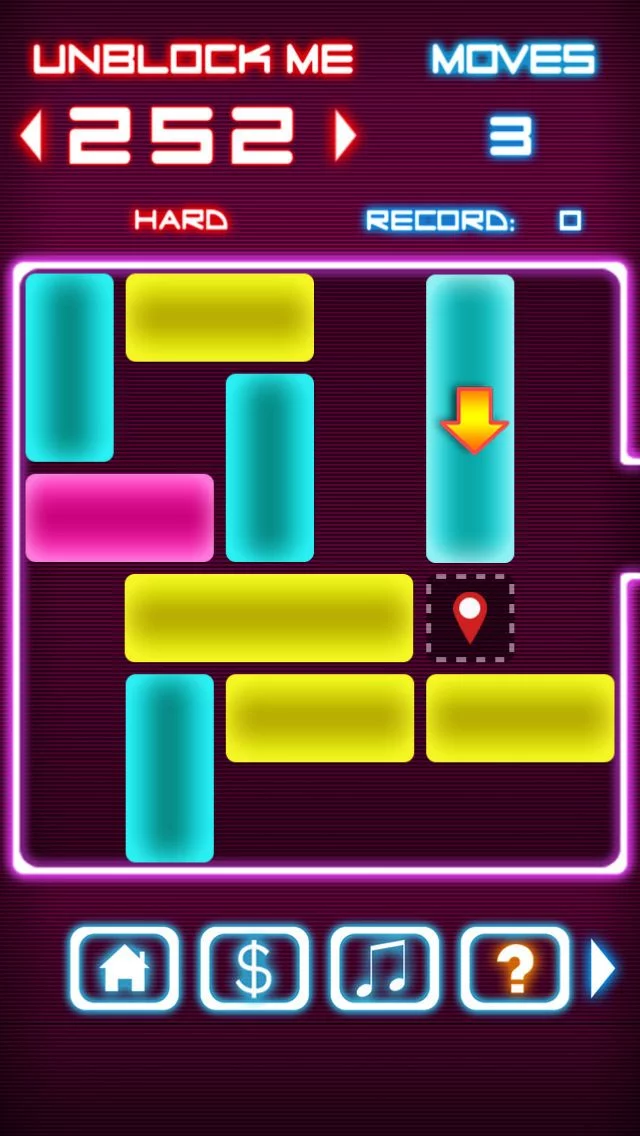 Изображение игры: Glow Unblock Free
