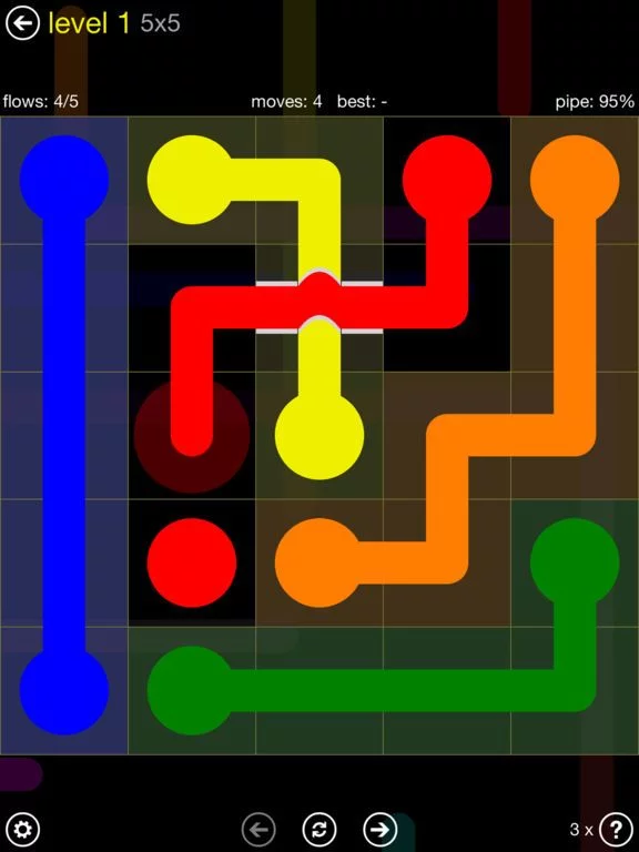 Изображение игры: Flow Free: Bridges