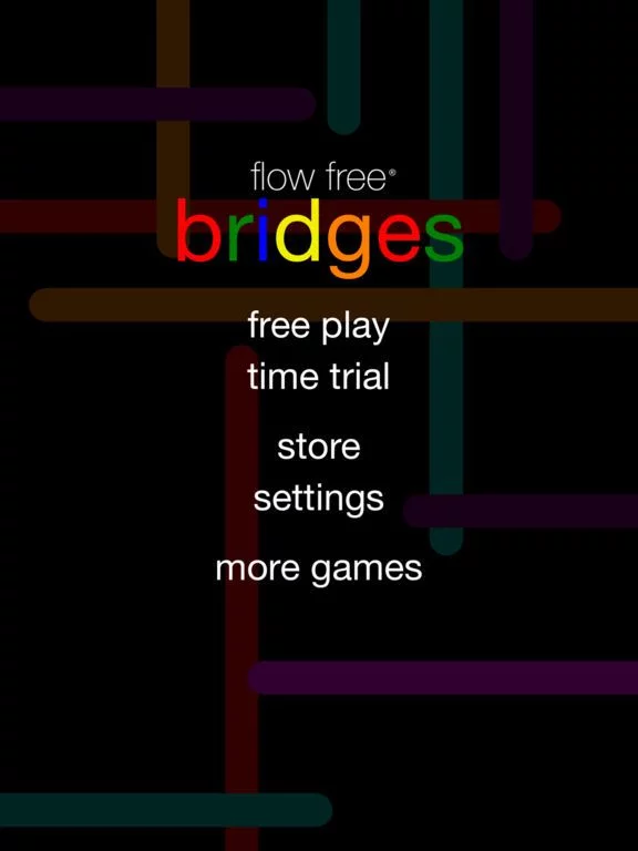 Изображение игры: Flow Free: Bridges