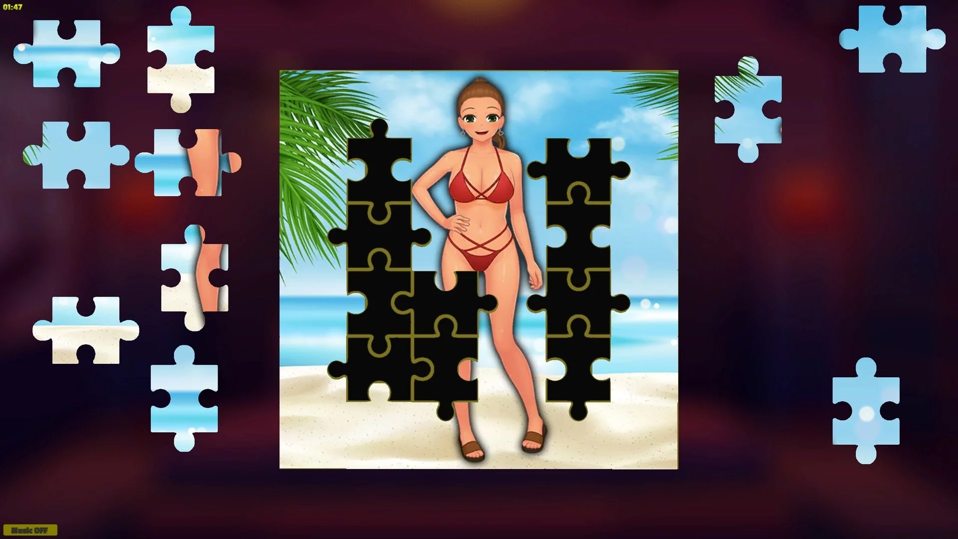 Изображение игры: Hentai Jigsaw Girls 3