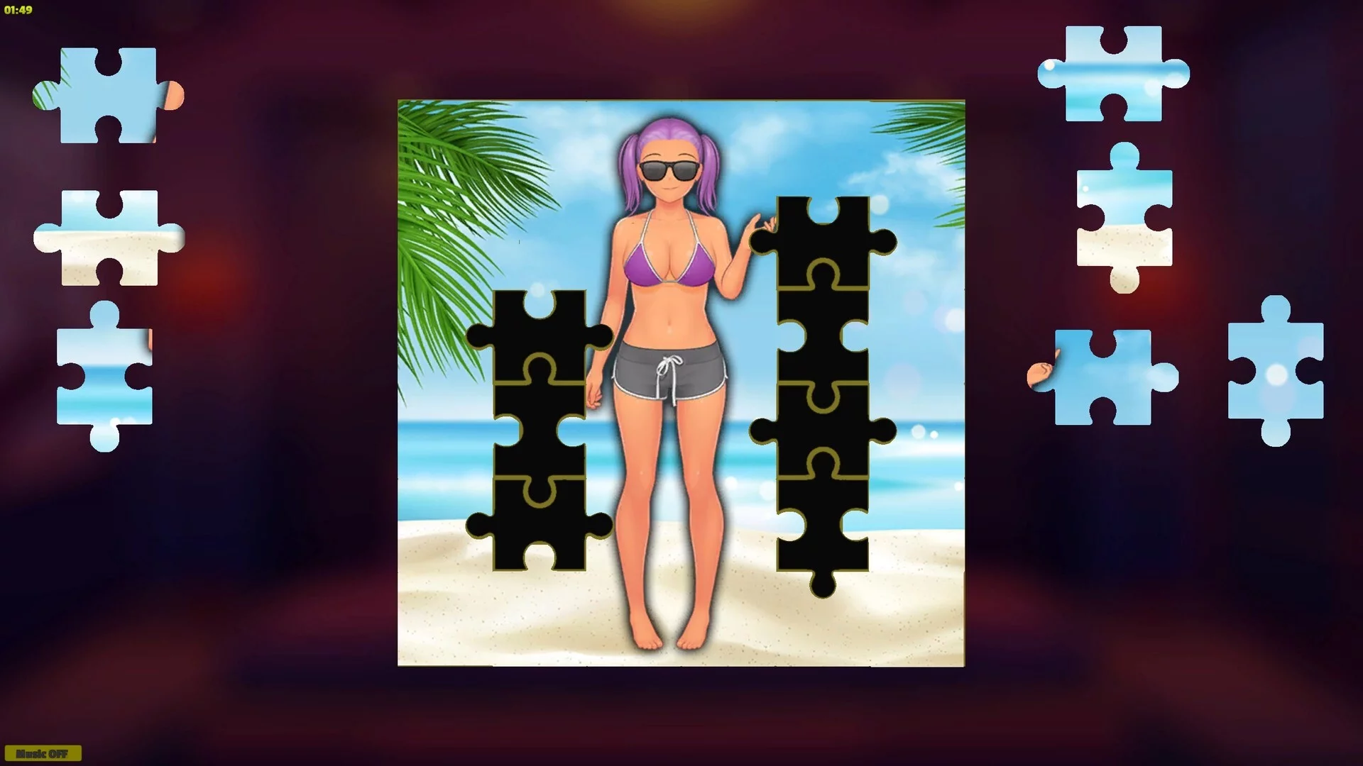 Изображение игры: Hentai Jigsaw Girls 3