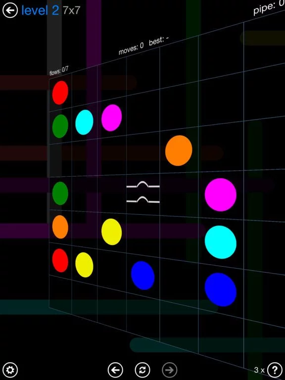 Изображение игры: Flow Free: Bridges