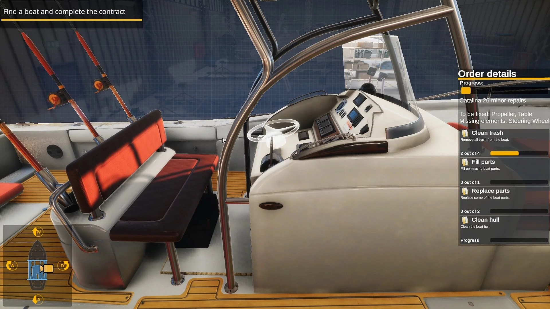 Изображение игры: Yacht Mechanic Simulator 2021: First Contract