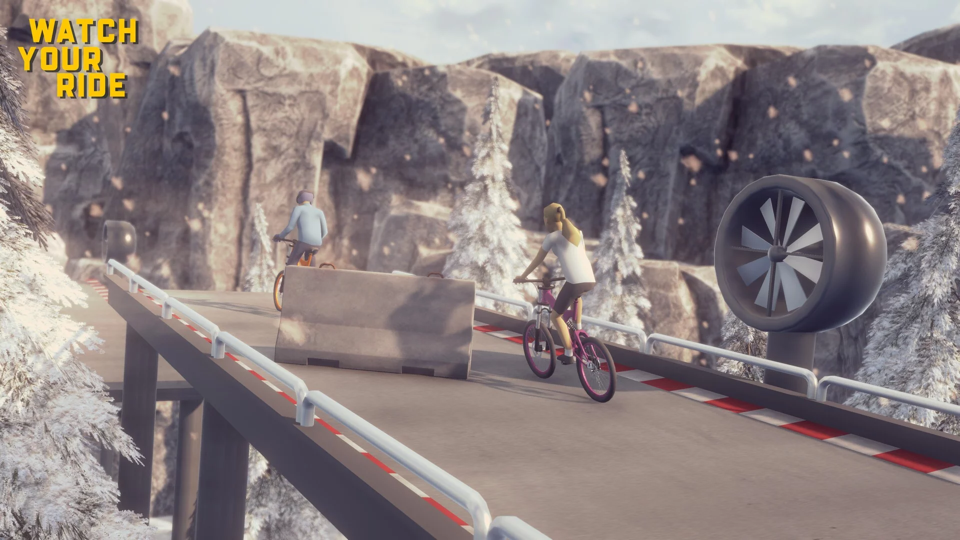 Изображение игры: Watch Your Ride - Bicycle Game