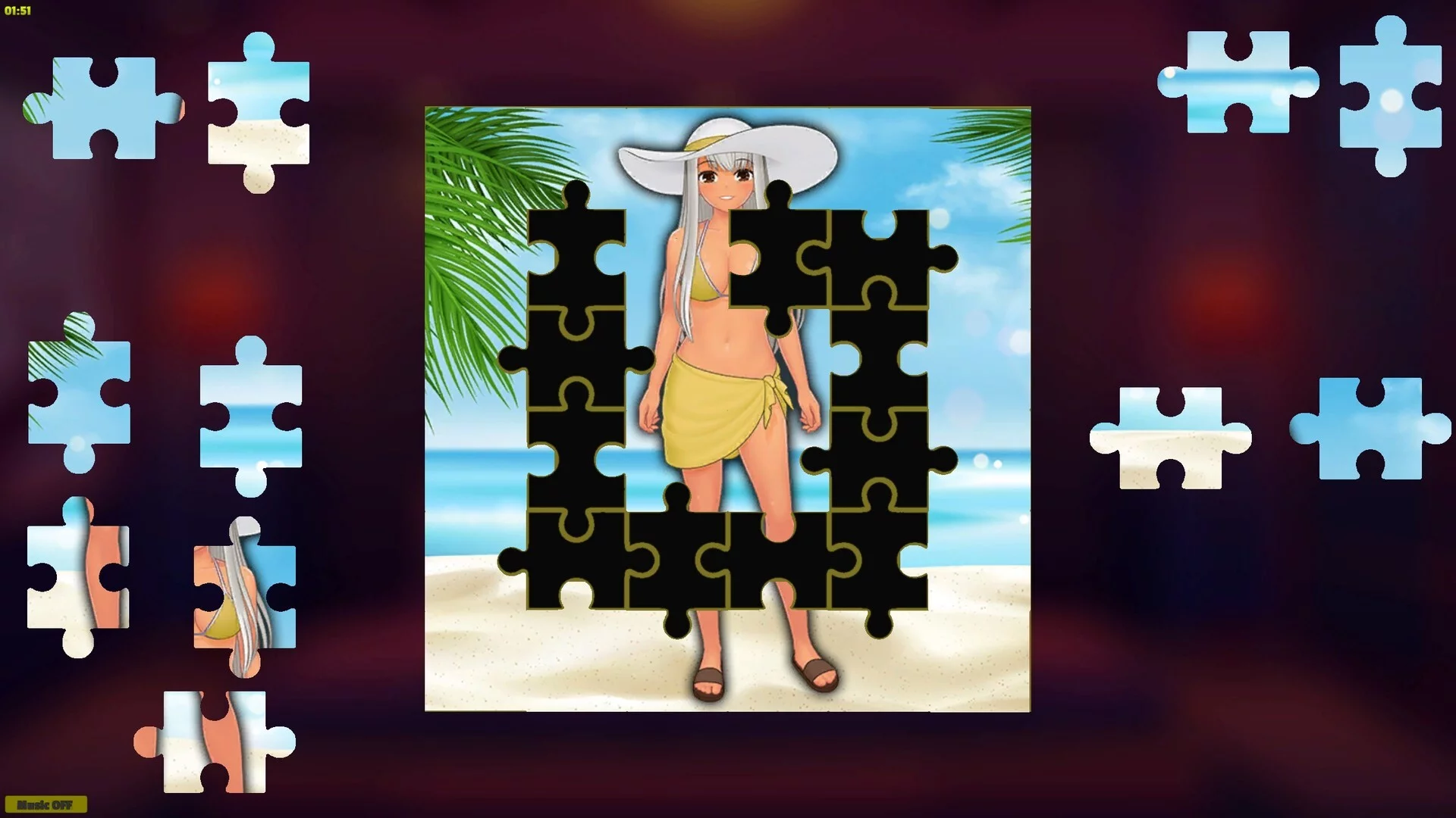 Изображение игры: Hentai Jigsaw Girls 3