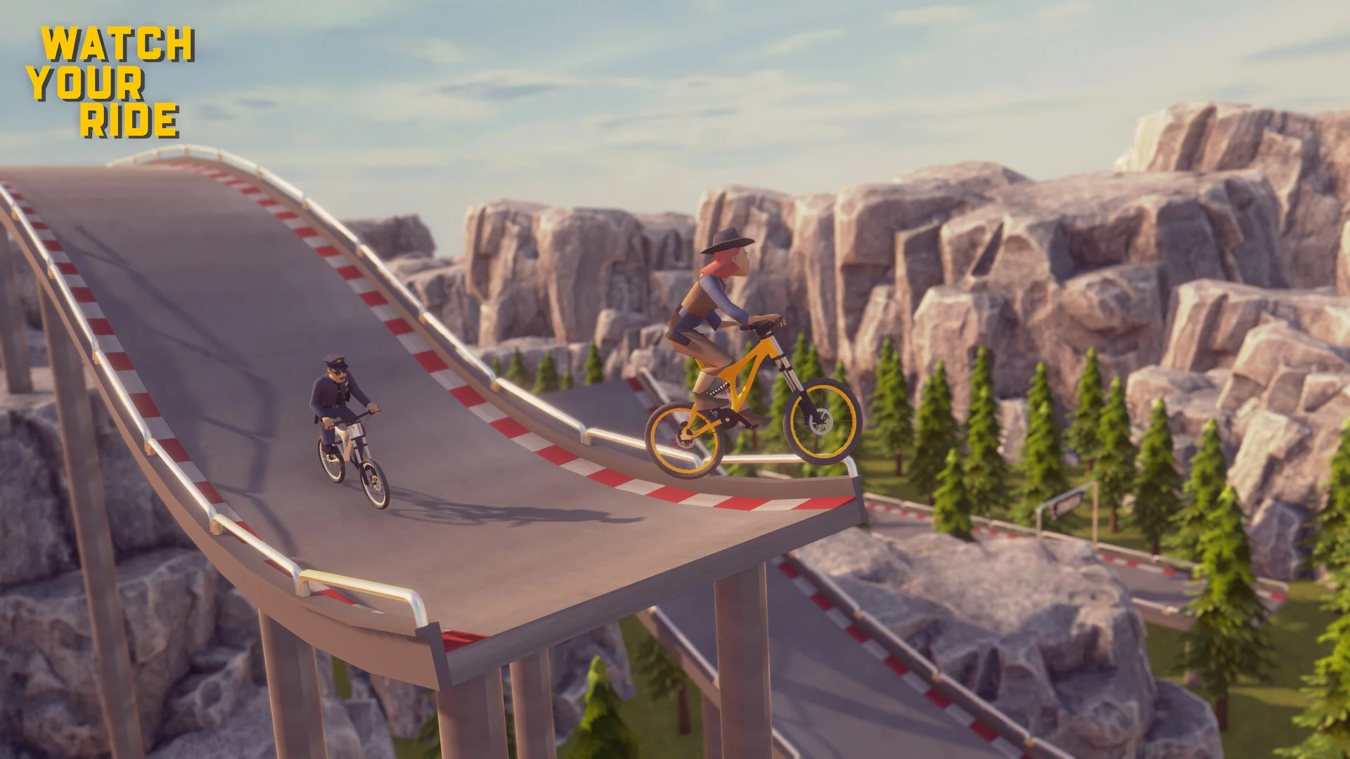 Изображение игры: Watch Your Ride - Bicycle Game