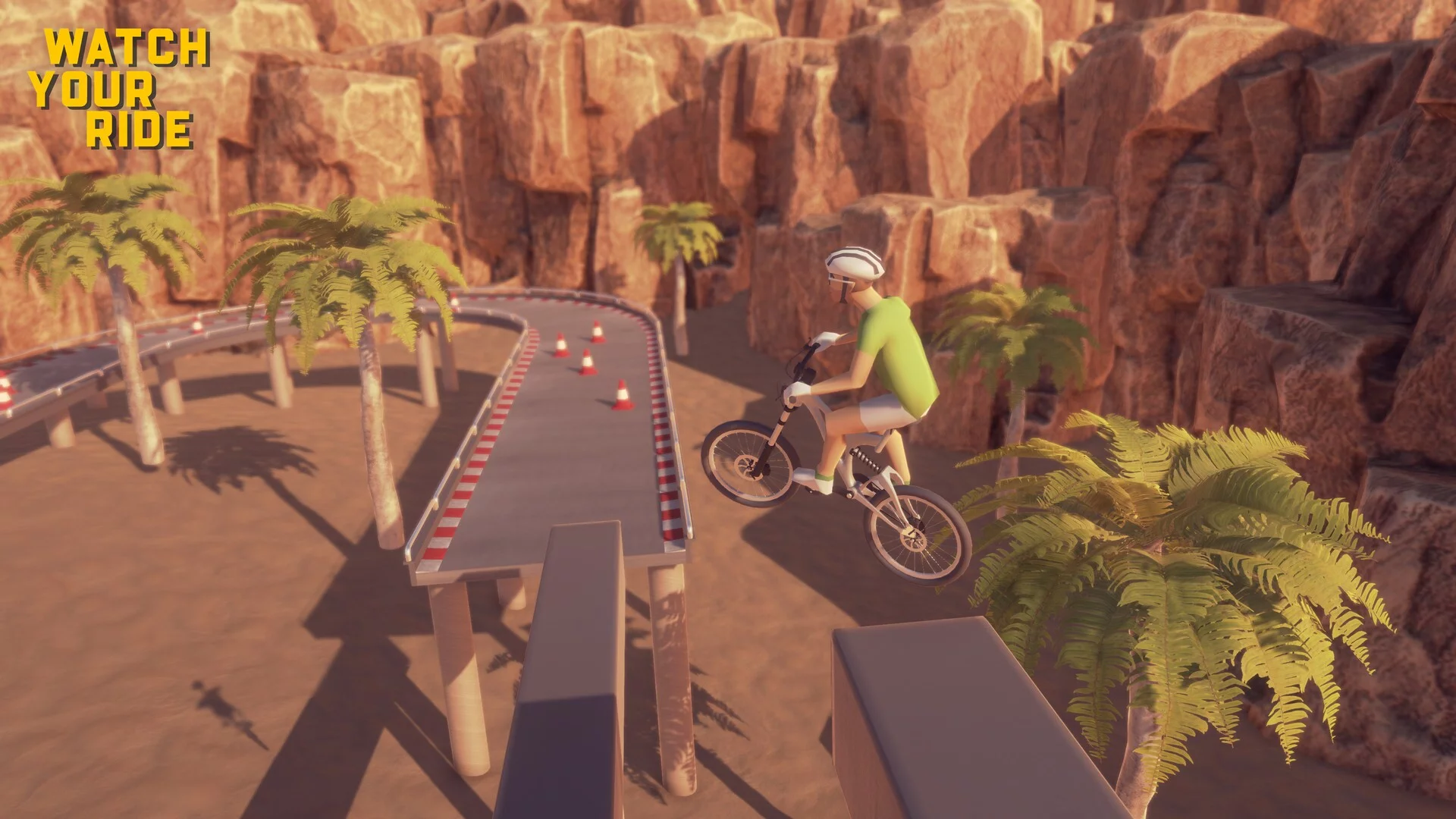 Изображение игры: Watch Your Ride - Bicycle Game
