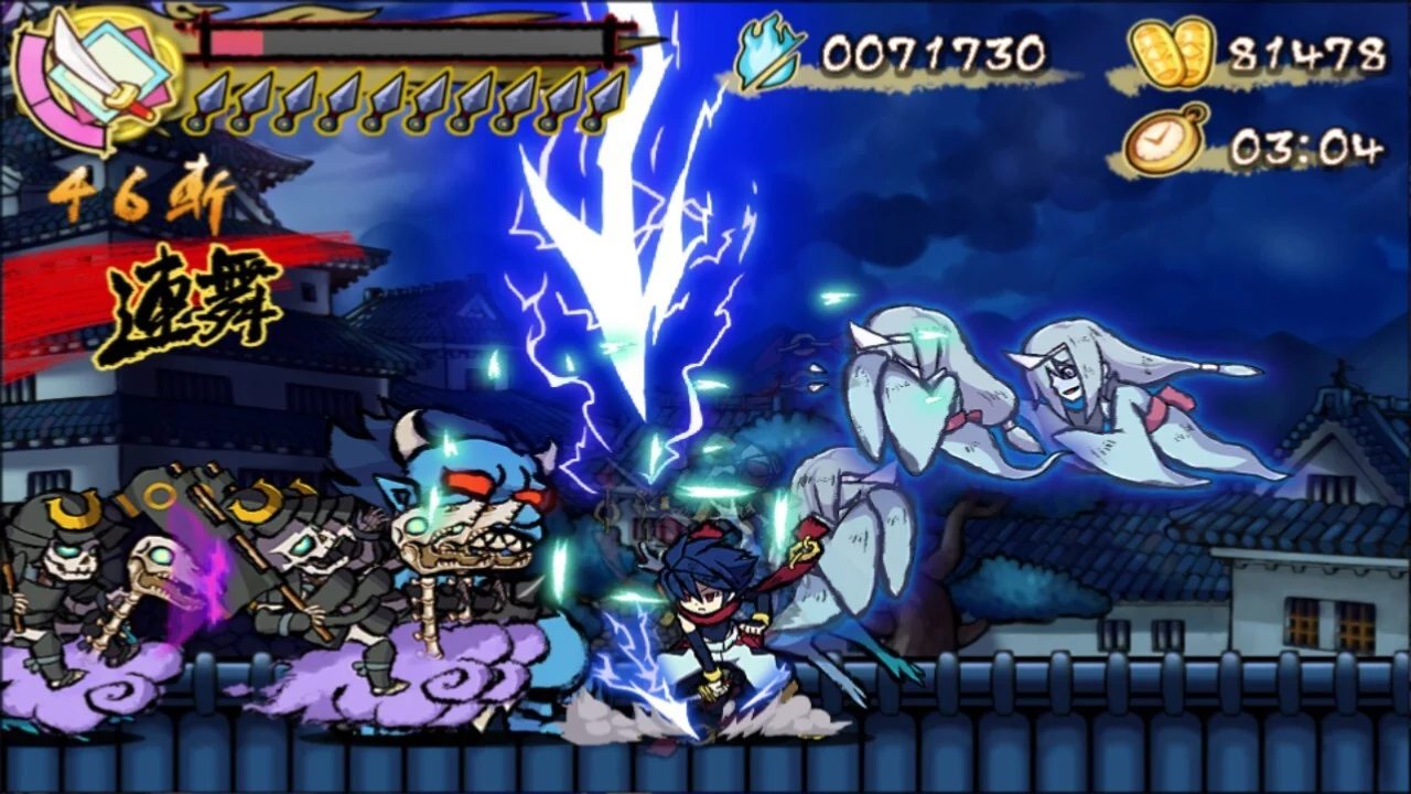 Изображение игры: Mononoke Slashdown