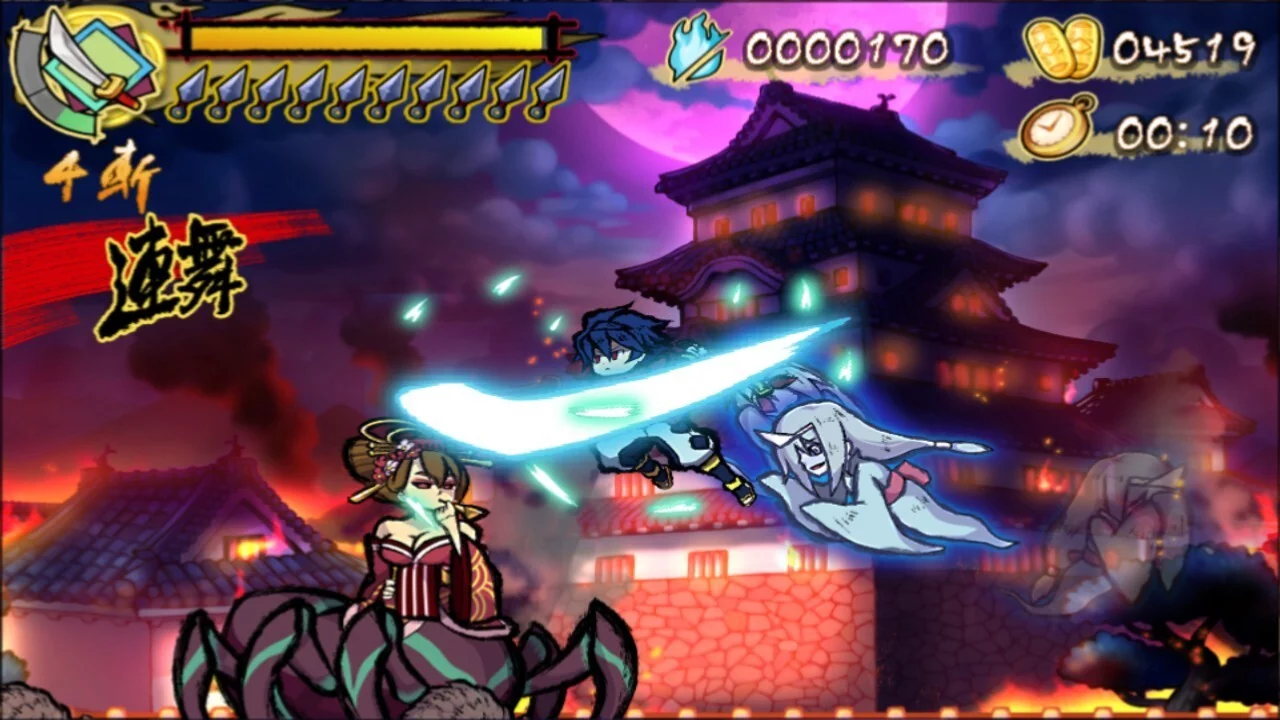 Изображение игры: Mononoke Slashdown