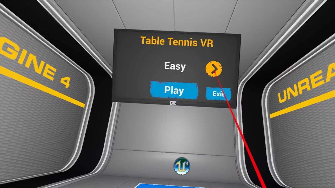 Изображение игры: VR table tennis (Ping pong)
