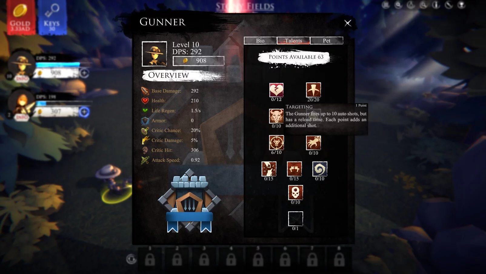 Изображение игры: Dungeon Clicker