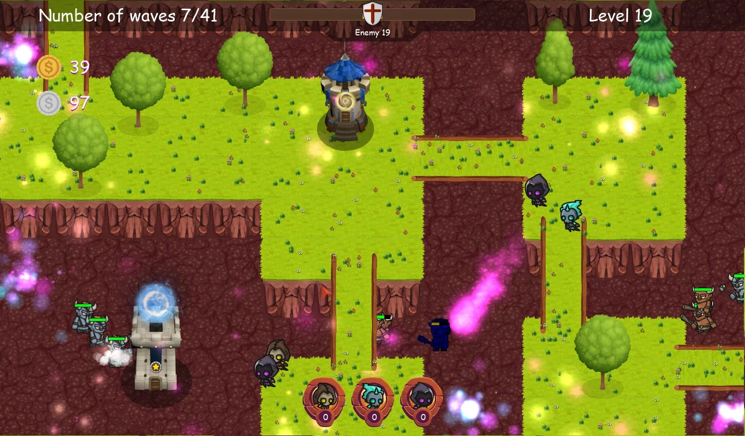 Изображение игры: Magic defense 2: The Return of the Legend