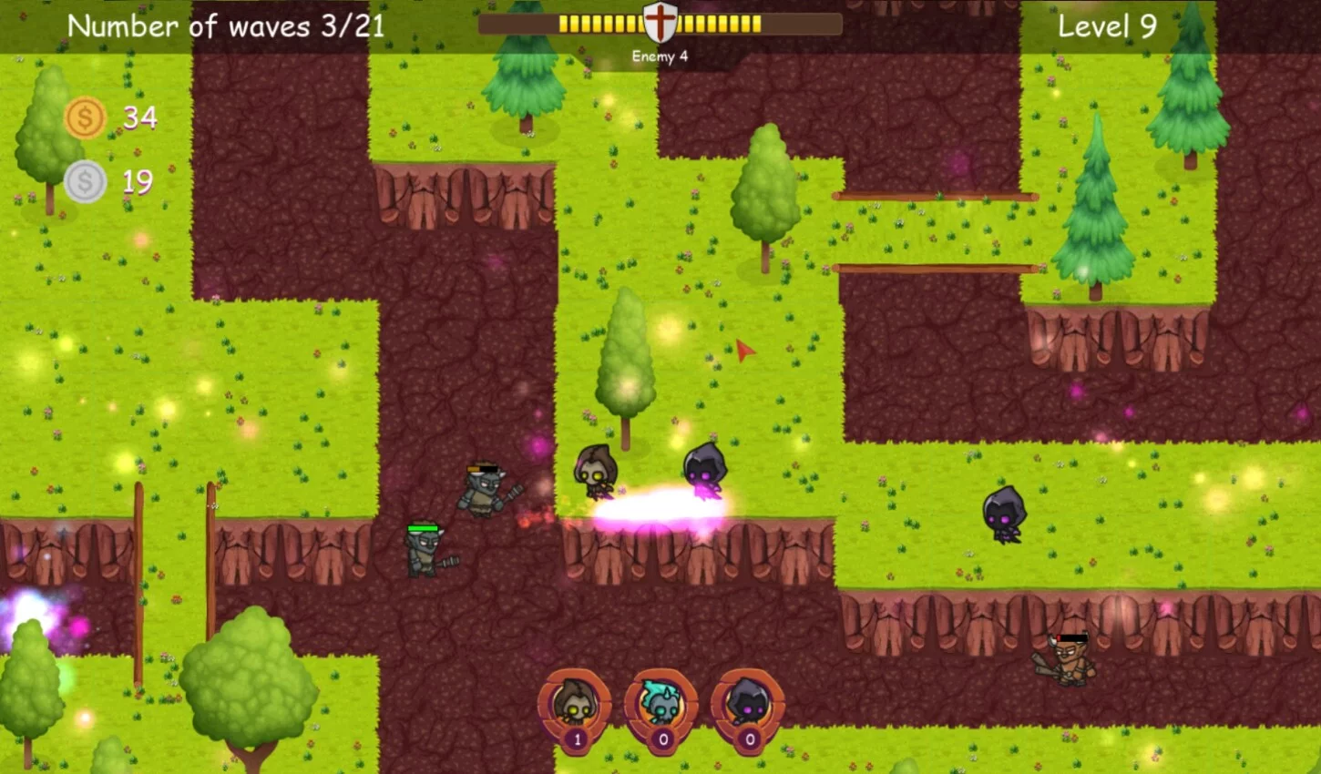 Изображение игры: Magic defense 2: The Return of the Legend
