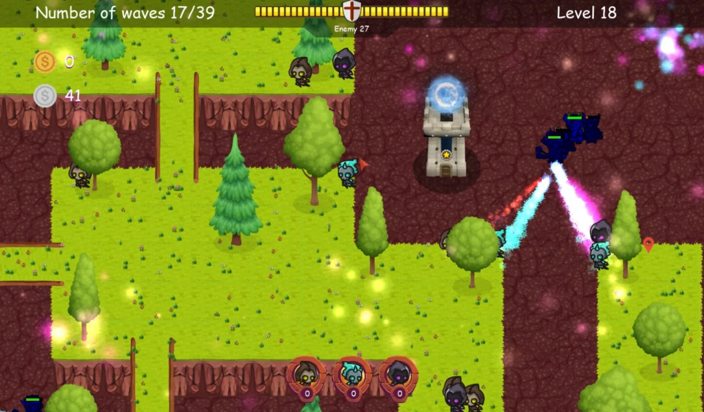 Изображение игры: Magic defense 2: The Return of the Legend