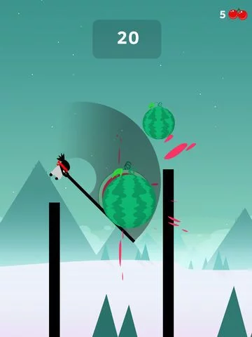 Изображение игры: Stick Hero