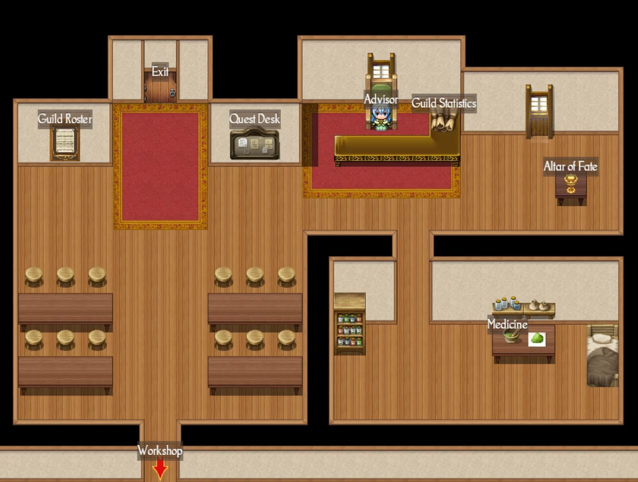Изображение игры: Adventurers Guild