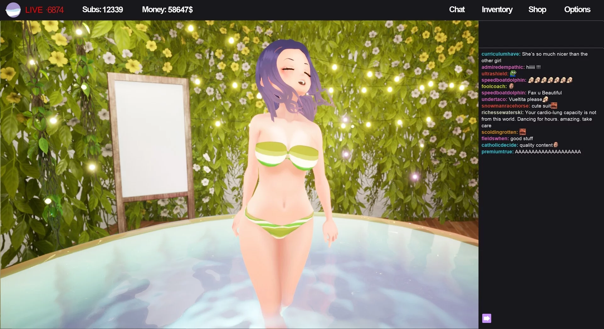 Изображение игры: Hot Tub Simulator