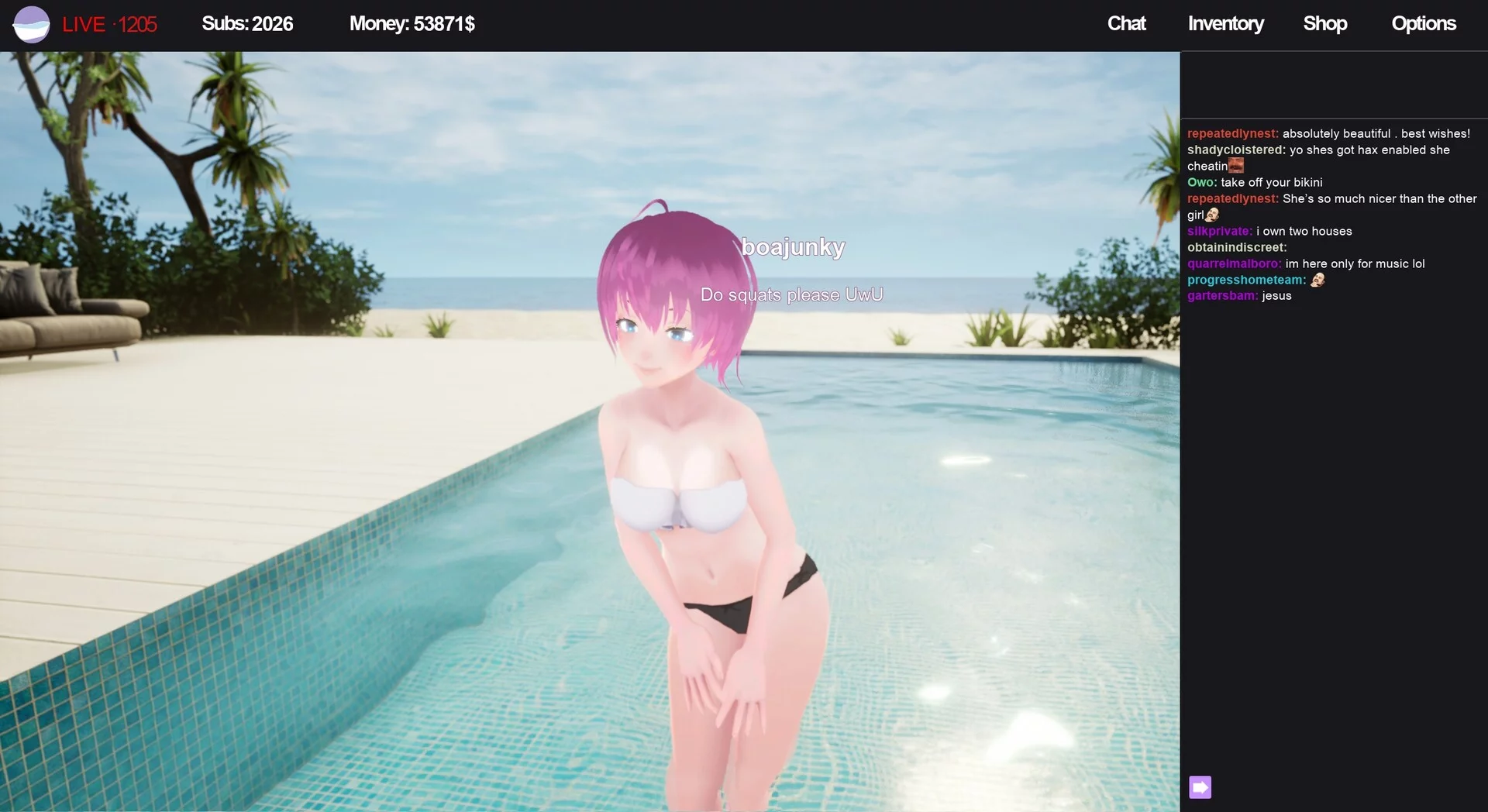 Изображение игры: Hot Tub Simulator