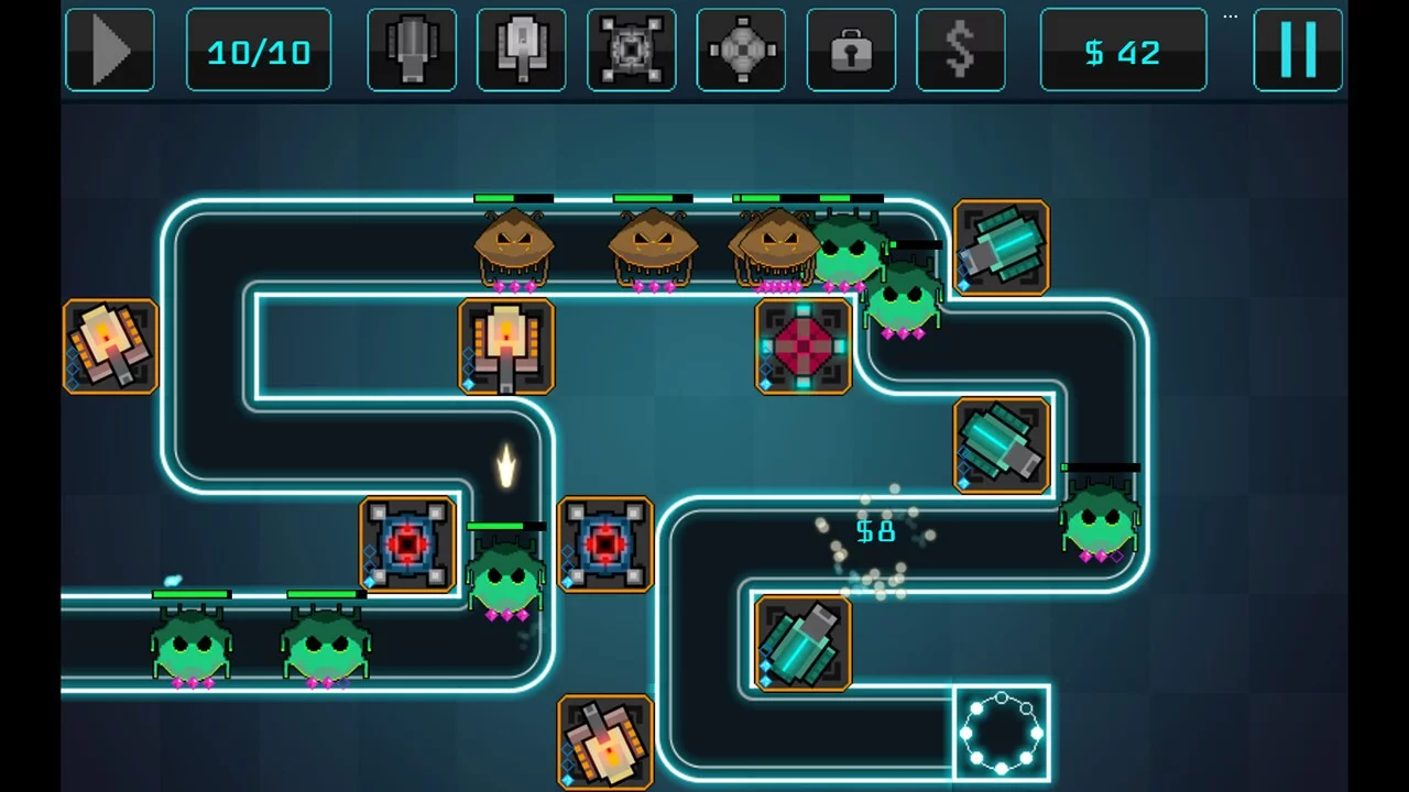 Изображение игры: A.R.C Alien raid combat