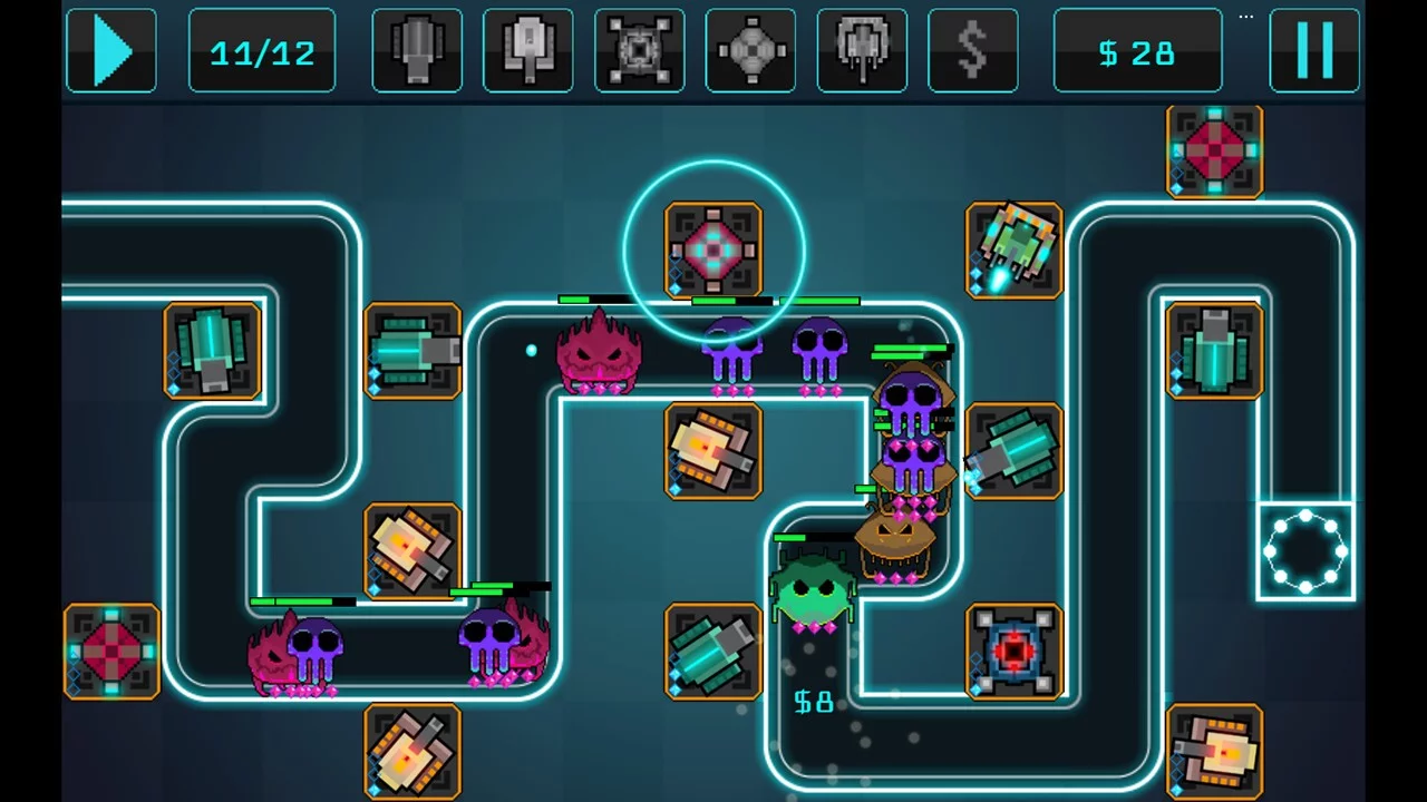 Изображение игры: A.R.C Alien raid combat