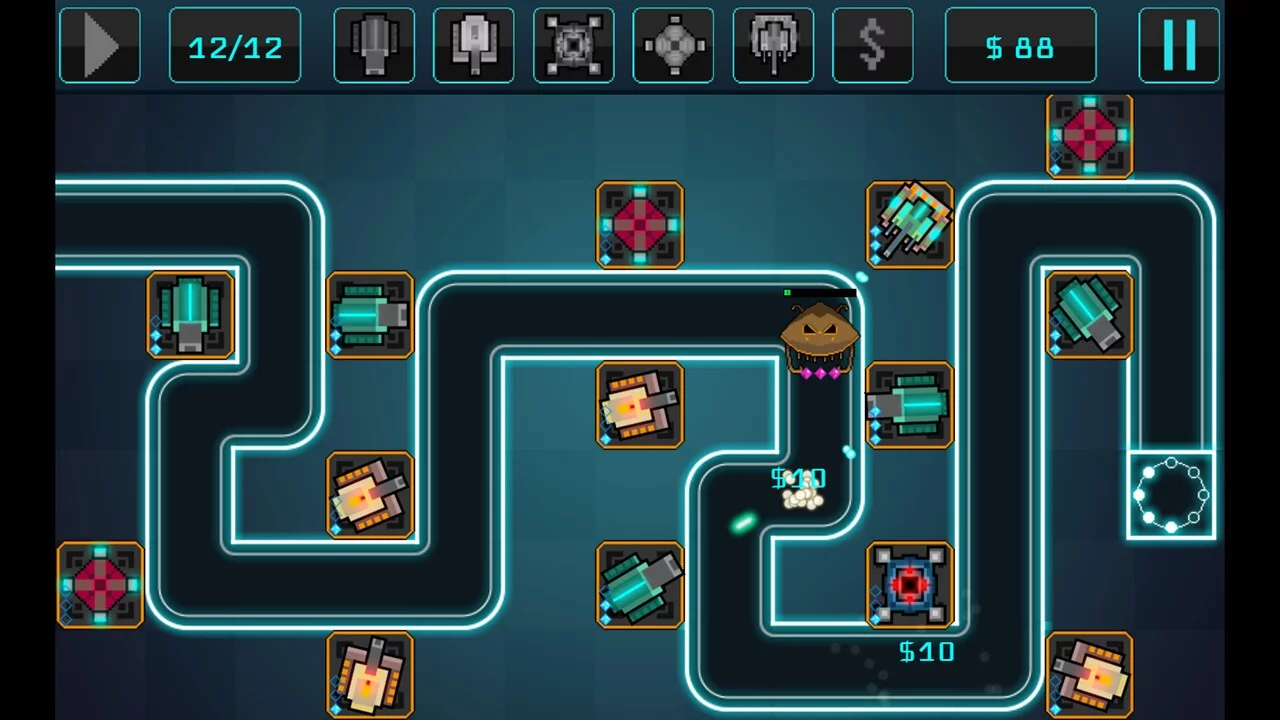 Изображение игры: A.R.C Alien raid combat