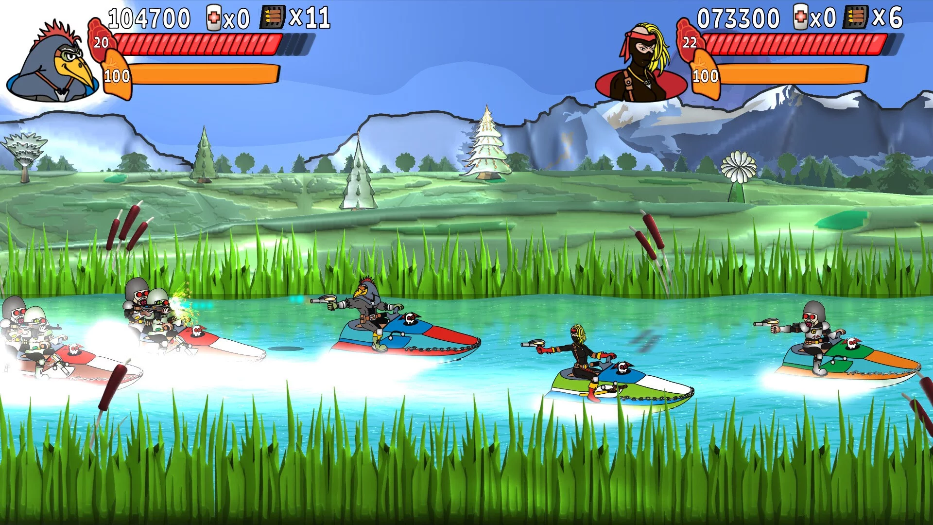 Изображение игры: Arnold Bounty Hunter