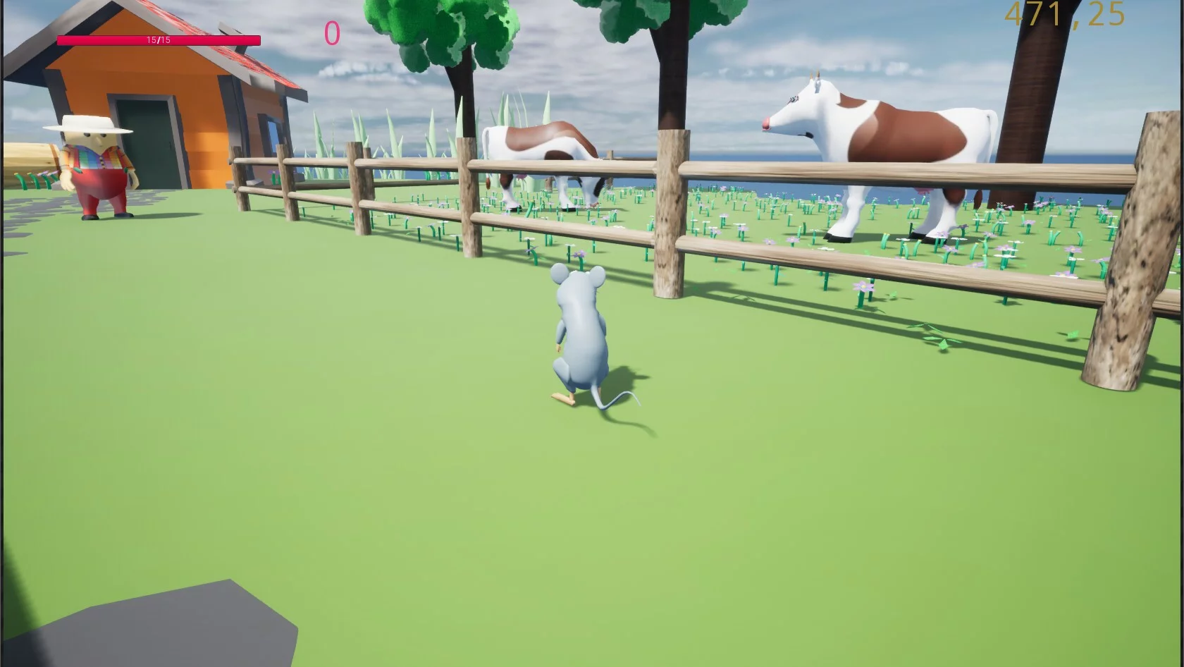 Изображение игры: Mouse adventure