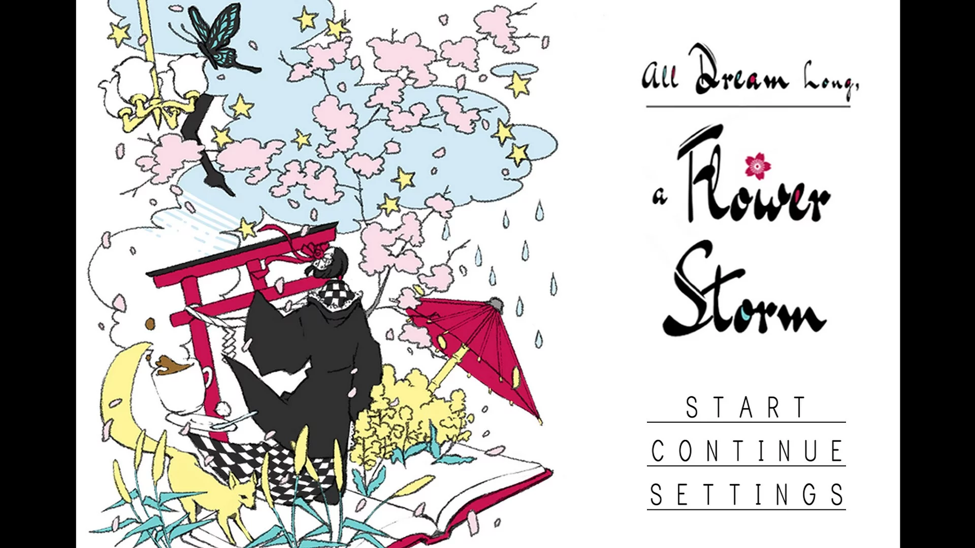 Изображение игры: All Dream Long A Flower Storm