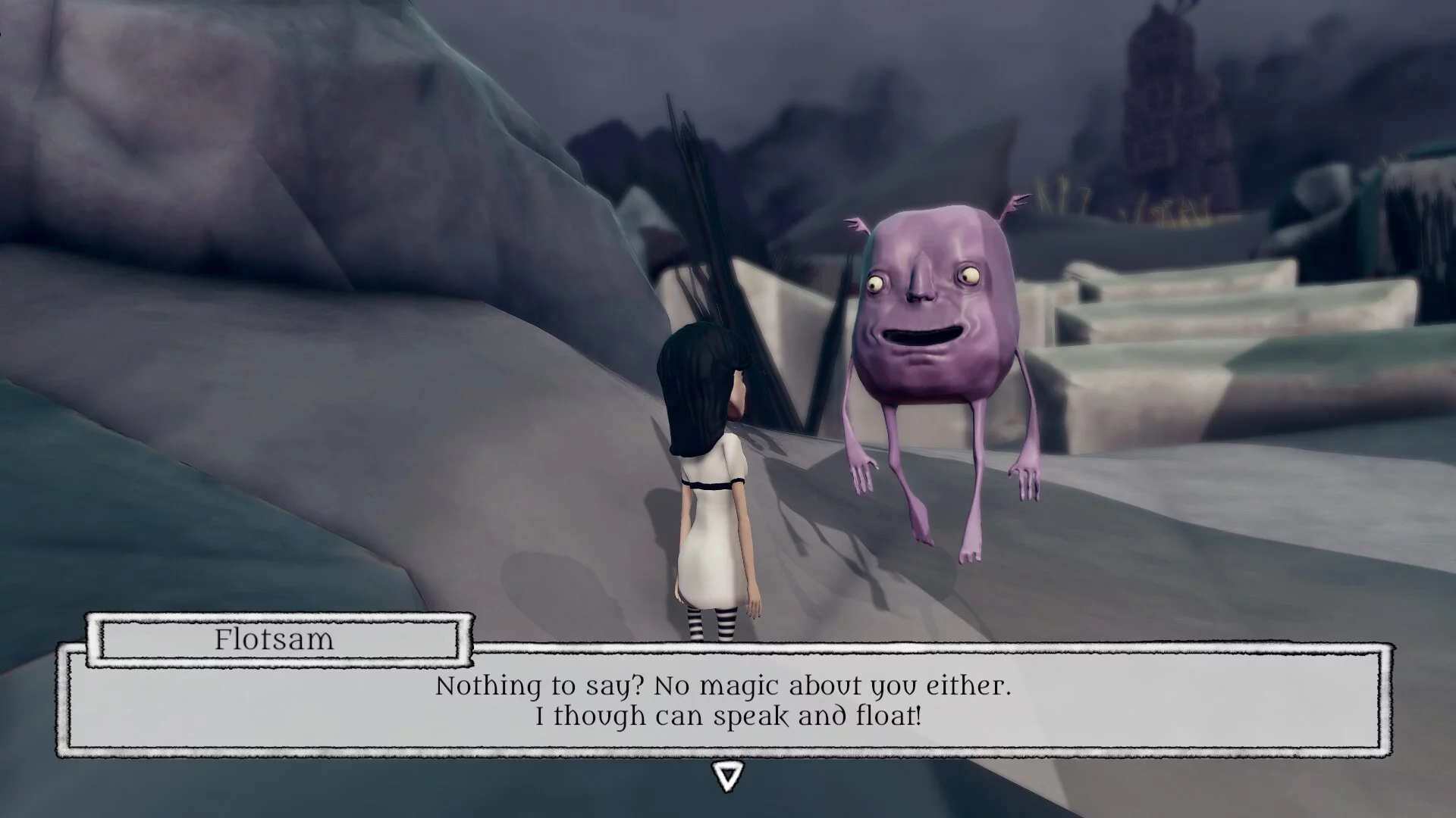 Изображение игры: The Abnormal Place