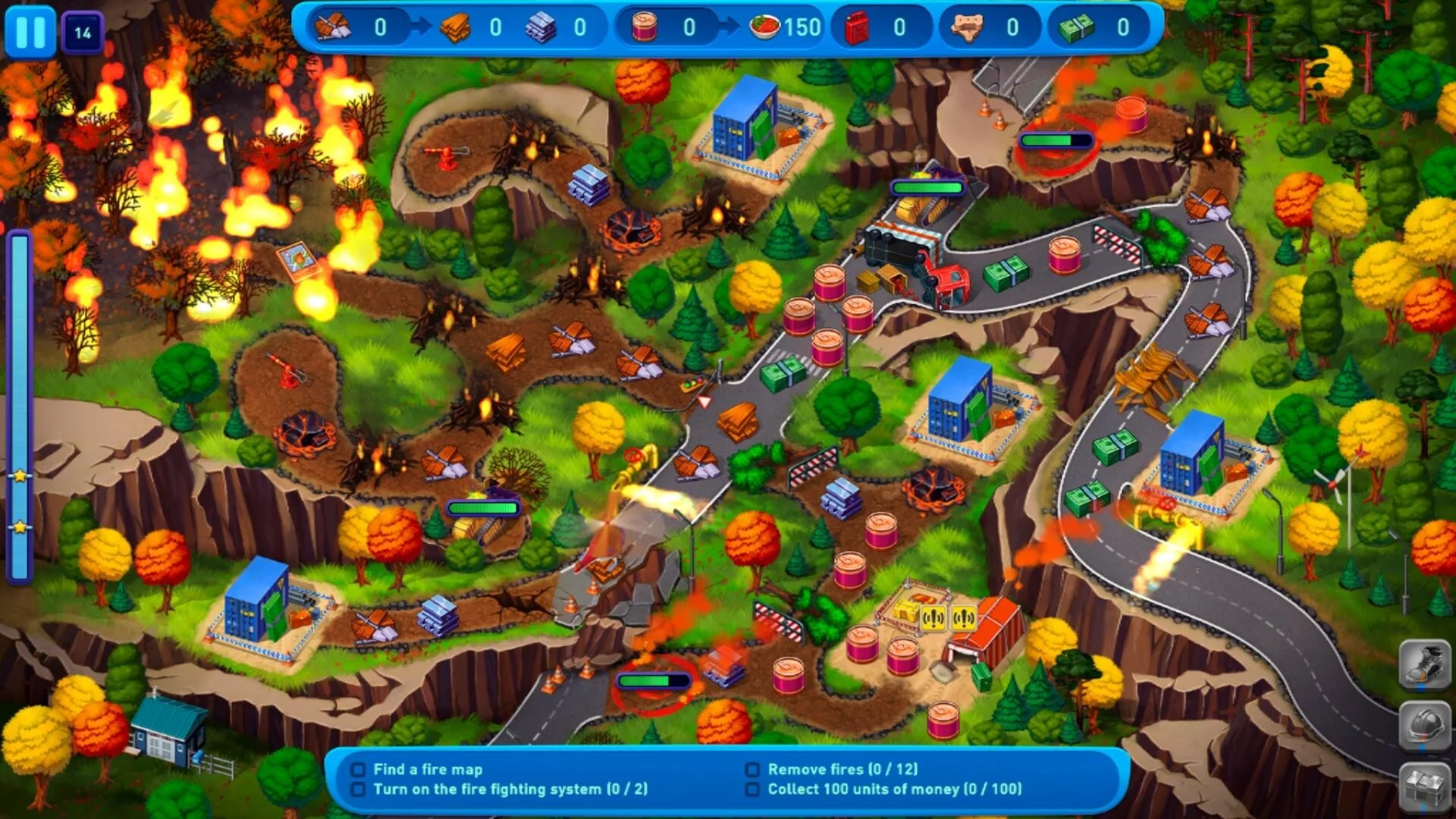 Изображение игры: Emergency Crew Volcano Eruption