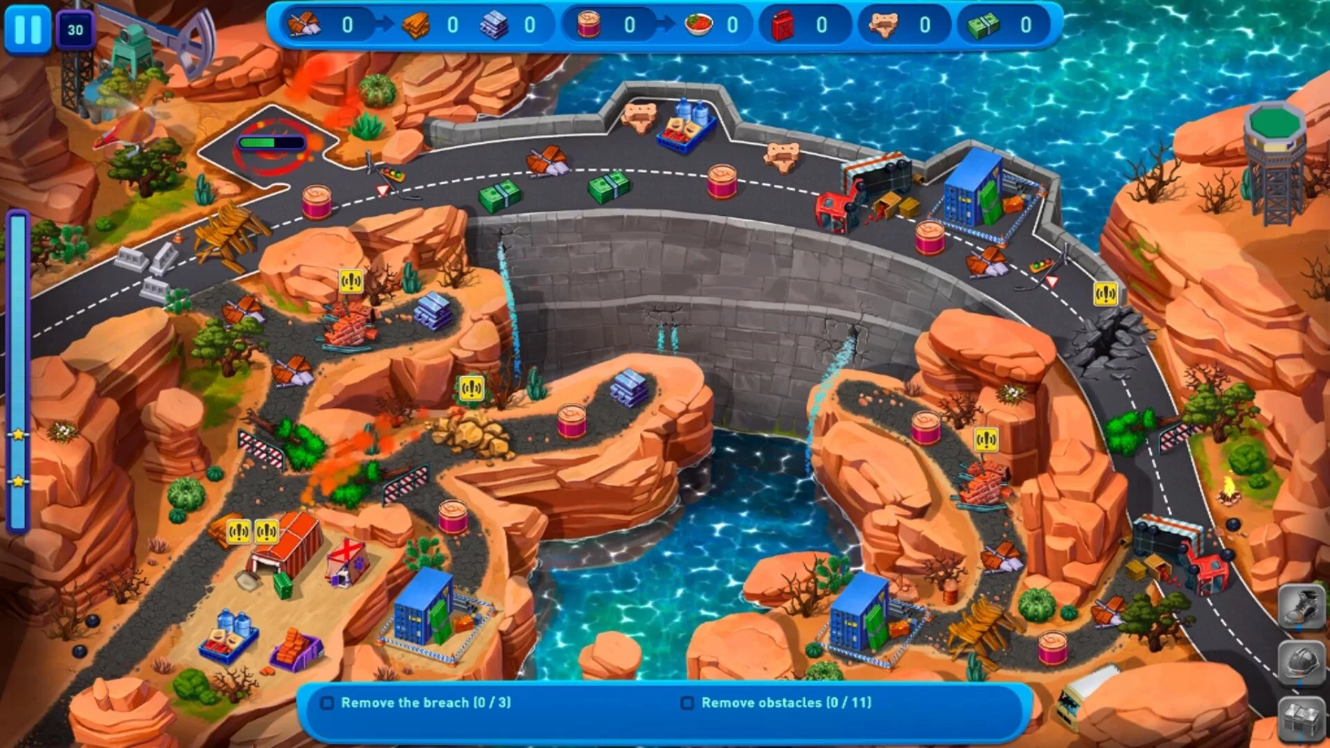 Изображение игры: Emergency Crew Volcano Eruption