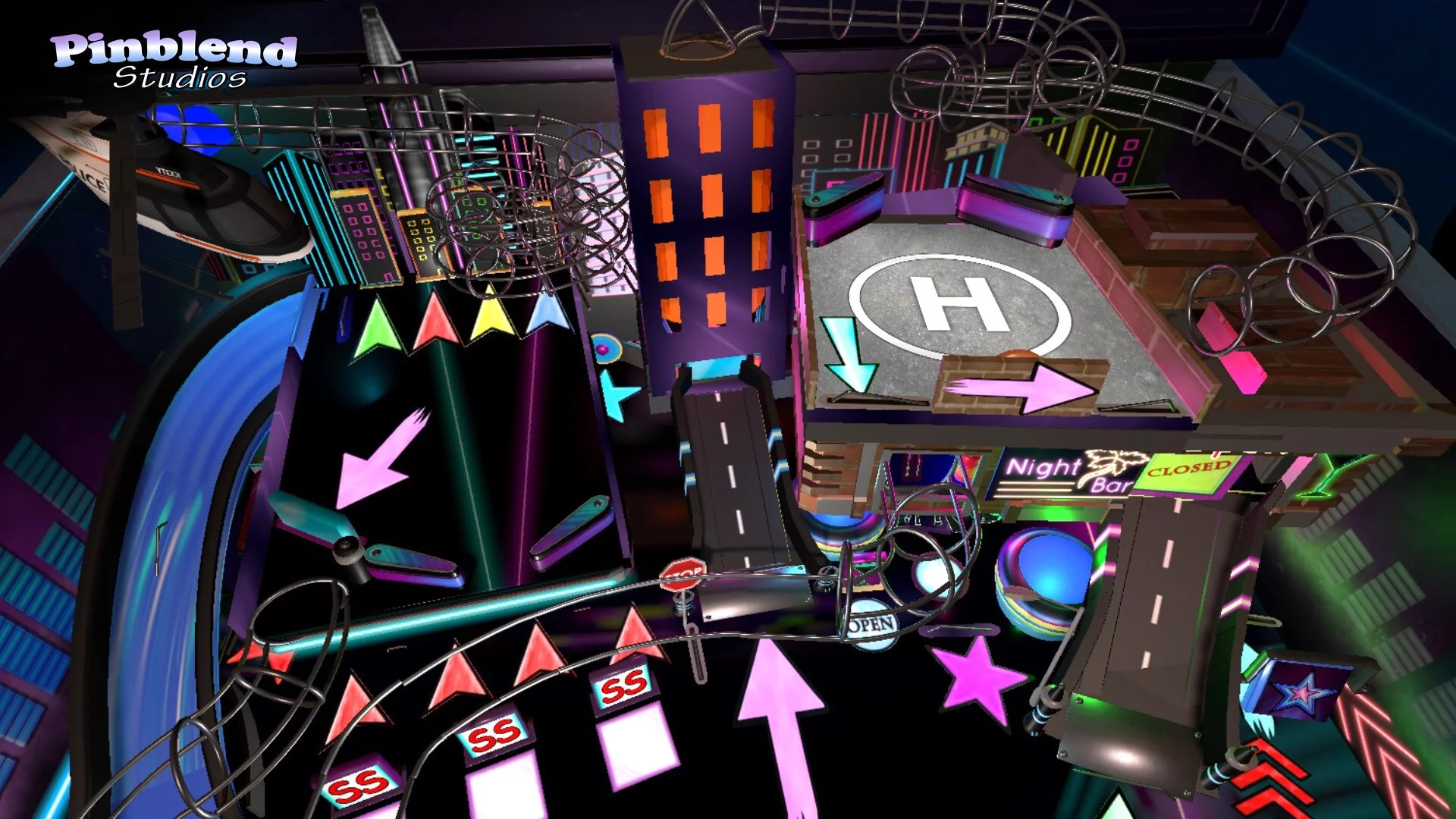 Изображение игры: Neon Nights Pinball