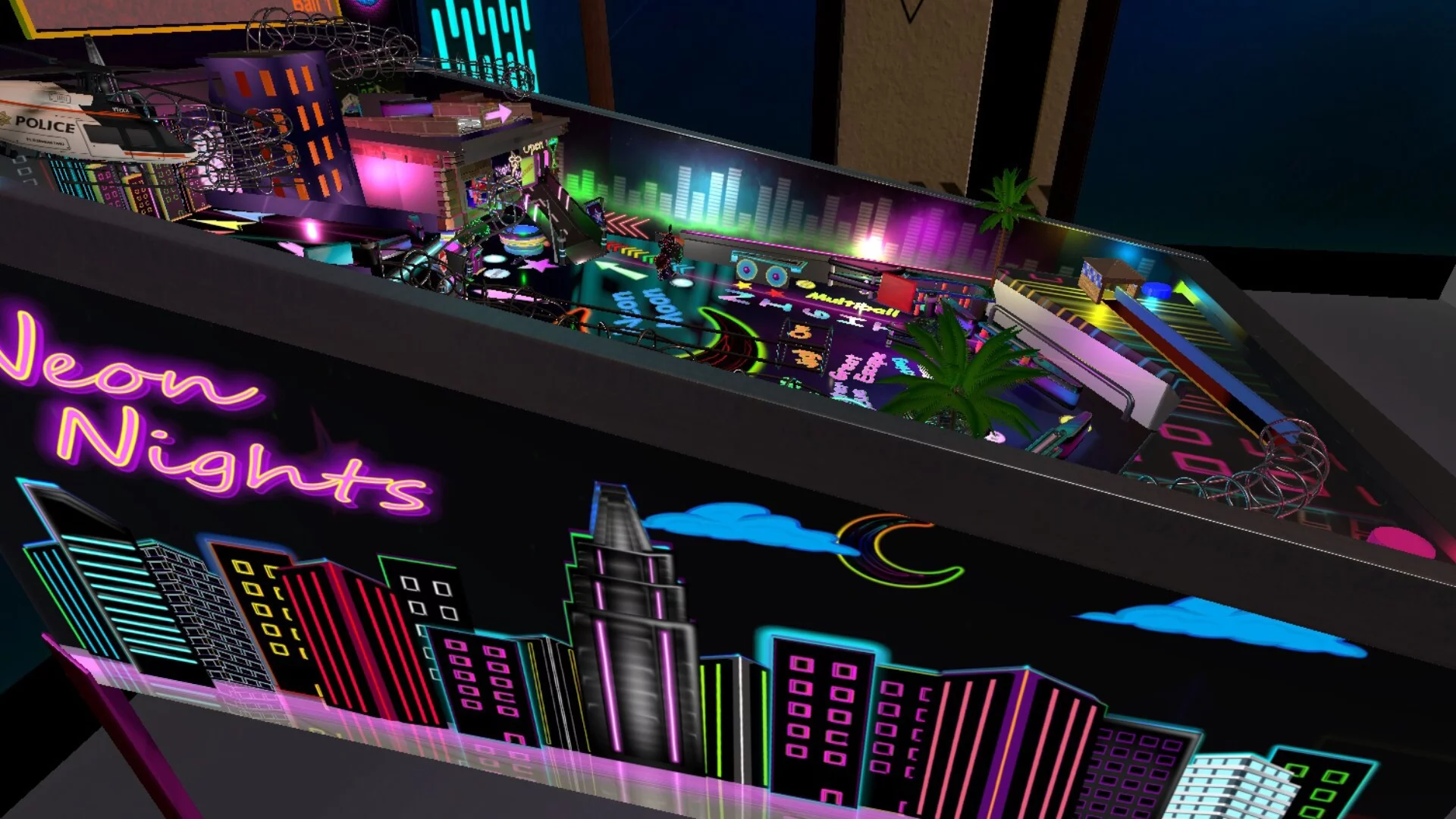 Изображение игры: Neon Nights Pinball