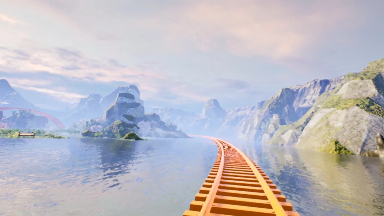 Изображение игры: VR Roller Coaster at Global Wonders