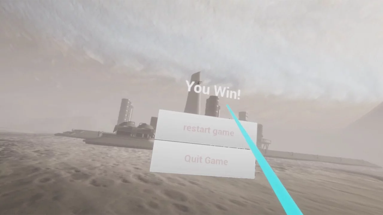 Изображение игры: VR Lunar Base Skirmish: Control the Moon