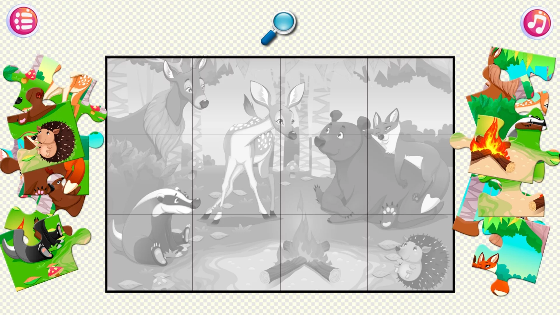 Изображение игры: Awesome Puzzle